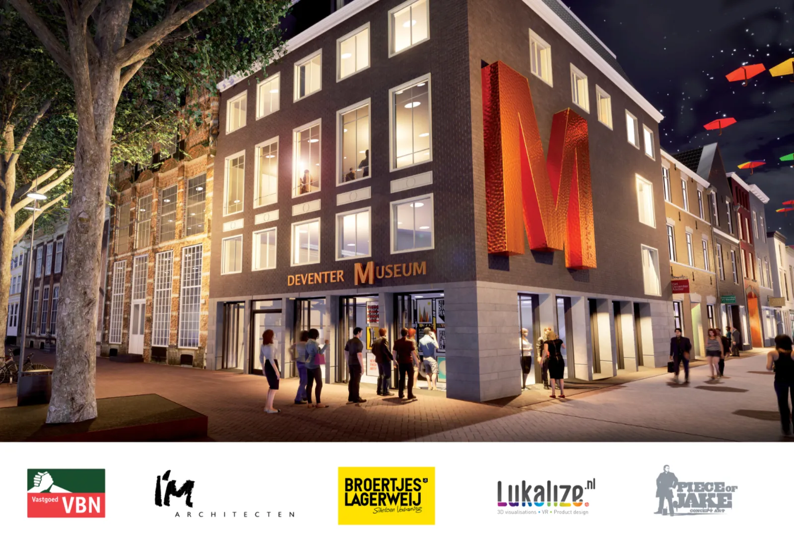 3D visualisatie concept Biep Deventer